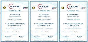 attestato certificazione fibra ottica tck-lan