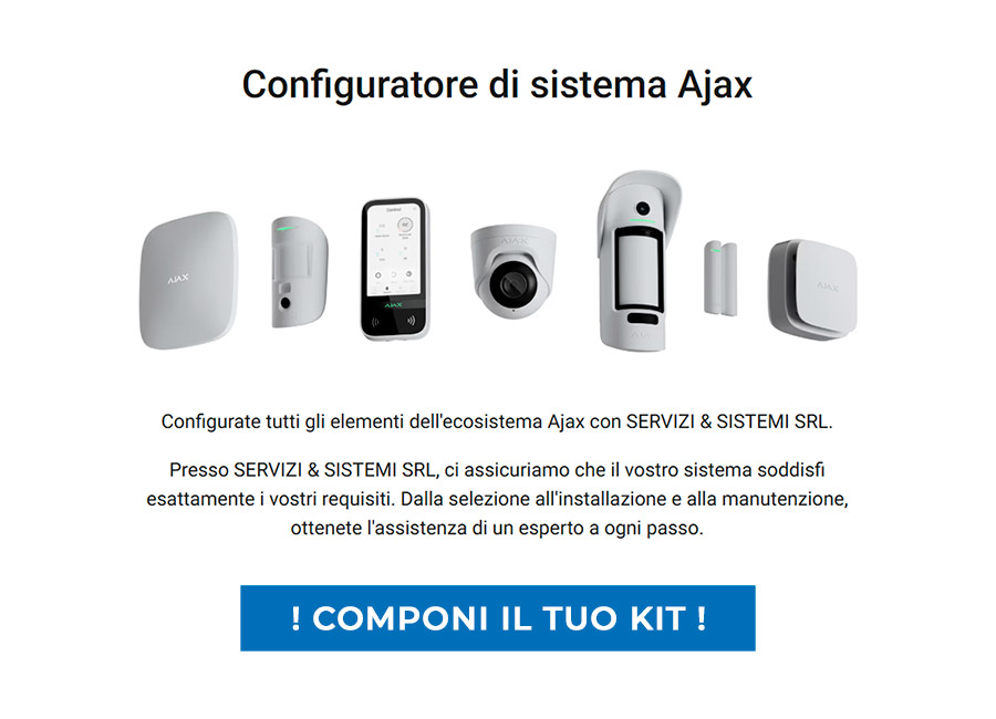 Configuratore di sistema Ajax